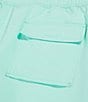 Color:Beach Glass - Image 6 - Malta Solid/Hydrochromic 5.75#double; Inseam Swim Trunks