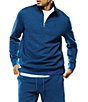 Psycho Bunny Marc Textured Quarter Zip Pullover - Image 1