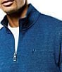 Psycho Bunny Marc Textured Quarter Zip Pullover - Image 3