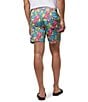 Color:Safe Yellow - Image 2 - Maybrook Lightweight Allover Bunny 5.75#double; Inseam Swim Trunks