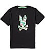 Psycho Bunny Nate Graphic Short Sleeve T-Shirt - Image 1