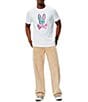 Psycho Bunny Nate Graphic Short Sleeve T-Shirt - Image 6