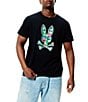 Psycho Bunny Nate Graphic Short Sleeve T-Shirt - Image 1