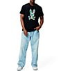 Psycho Bunny Nate Graphic Short Sleeve T-Shirt - Image 1