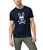 Color:Navy - Image 1 - Modern Fit Norwood Graphic Short Sleeve T-Shirt