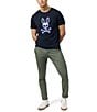 Color:Navy - Image 3 - Modern Fit Norwood Graphic Short Sleeve T-Shirt
