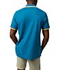 Color:Aegean Blue - Image 2 - Ochoco Short-Sleeve Polo Shirt