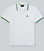 Color:White - Image 1 - Ochoco Short-Sleeve Polo Shirt