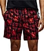 Psycho Bunny Olden Allover Print Swim Trunks - Image 1