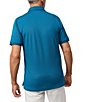 Color:Aegean Sea - Image 3 - Otis Sport Performance Stretch Short-Sleeve Polo Shirt