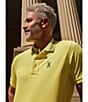 Color:Limeade - Image 5 - Performance Stretch Apple Valley Sport Short Sleeve Polo Shirt