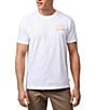 Color:White - Image 1 - Pompey Graphic Modern Fit Short Sleeve T-Shirt