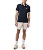 Color:Navy - Image 3 - Portland Sport Mesh Short Sleeve Polo Shirt