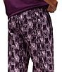 Psycho Bunny Printed Woven Poplin Pants, Color:Potent Pur - Image 4