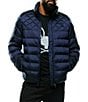 Psycho Bunny Quilted-Detail Hooded Puffer Jacket - Image 1