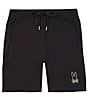 Color:Black - Image 1 - Rodman French Terry 8#double; Inseam Shorts