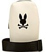 Psycho Bunny Rubberized Embossed Bunny Crossbody Bag - Image 3