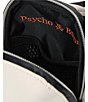 Psycho Bunny Rubberized Embossed Bunny Crossbody Bag - Image 6
