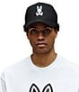 Psycho Bunny Ryder Trucker Cap, Color:Black - Image 3