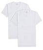 Color:White - Image 1 - Short Sleeve V-Neck Sleep Tee 2-Pack