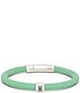 Psycho Bunny Silicone/Steel Bracelet - Image 1