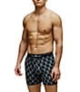 Psycho Bunny Single Blurred Logo Printed Boxer Briefs, Color:Black - Image 1