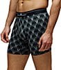 Psycho Bunny Single Blurred Logo Printed Boxer Briefs, Color:Black - Image 3