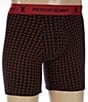 Psycho Bunny Single Printed Boxer Briefs, Color:Garrnet - Image 1