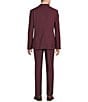 Psycho Bunny Slim Fit Solid Flat Front 2-Piece Suit - Image 2