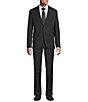 Psycho Bunny Slim Fit Solid Flat Front 2-Piece Suit - Image 1