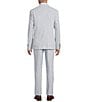 Psycho Bunny Slim Fit Striped Flat Front 2-Piece Suit - Image 2