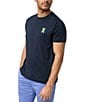 Color:Navy - Image 2 - Sloan Back Graphic Short Sleeve T-Shirt