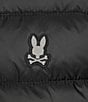 Psycho Bunny Solid Blythe Packable Puffer Vest, Color:Black - Image 5