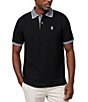 Color:Black - Image 1 - Southport Pique Short Sleeve Polo Shirt