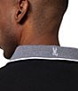 Color:Black - Image 4 - Southport Pique Short Sleeve Polo Shirt
