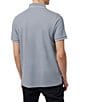 Color:Open Grey - Image 2 - Speed Pique Short Sleeve Polo Shirt