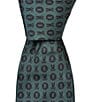 Psycho Bunny Two-Way Bunny Print Traditional Silk Tie - Image 1