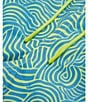 Color:Marina - Image 5 - Verona Allover Print 5.75#double; Inseam Swim Trunks