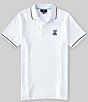 Color:White - Image 1 - Wardell Short-Sleeve Polo Shirt