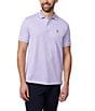 Color:Digital Lavender - Image 1 - Warsaw Jacquard Pique Short Sleeve Polo Shirt