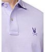 Color:Digital Lavender - Image 5 - Warsaw Jacquard Pique Short Sleeve Polo Shirt