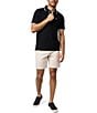 Color:Black - Image 3 - Westbury Pique Short Sleeve Polo Shirt