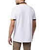 Color:White - Image 2 - Woodstock Pique Short Sleeve Polo Shirt