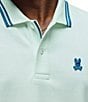 Psycho Bunny Zev Pique Short Sleeve Polo Shirt - Image 6