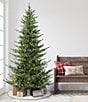 Puleo International Inc. 7.5 ft Pre-Lit Natural Fir Artificial ...