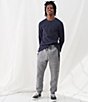Color:Light Grey - Image 4 - Athletic Jogger Pants