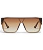 QUAY Men's Tempo 54mm Shield Sunglasses - Image 2