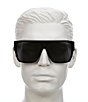 QUAY Men's Tempo 54mm Shield Sunglasses - Image 2