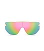 Color:Gold Pink Polarized - Image 2 - Unisex On The Edge 54mm Polarized Shield Sunglasses