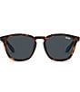 Quay Australia Unisex Tortoise Jackpot 49mm Polarized Round Sunglasses, Color:Tortoise/Smoke - Image 2